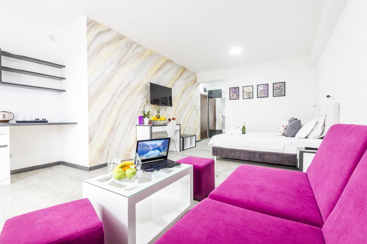 Astera Apart Hotel Skopje Exteriör bild