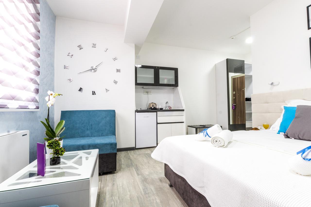 Astera Apart Hotel Skopje Exteriör bild