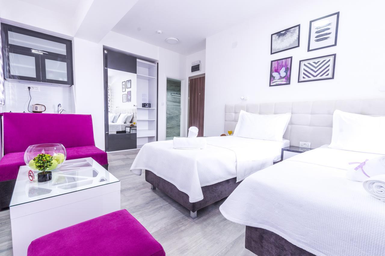 Astera Apart Hotel Skopje Exteriör bild