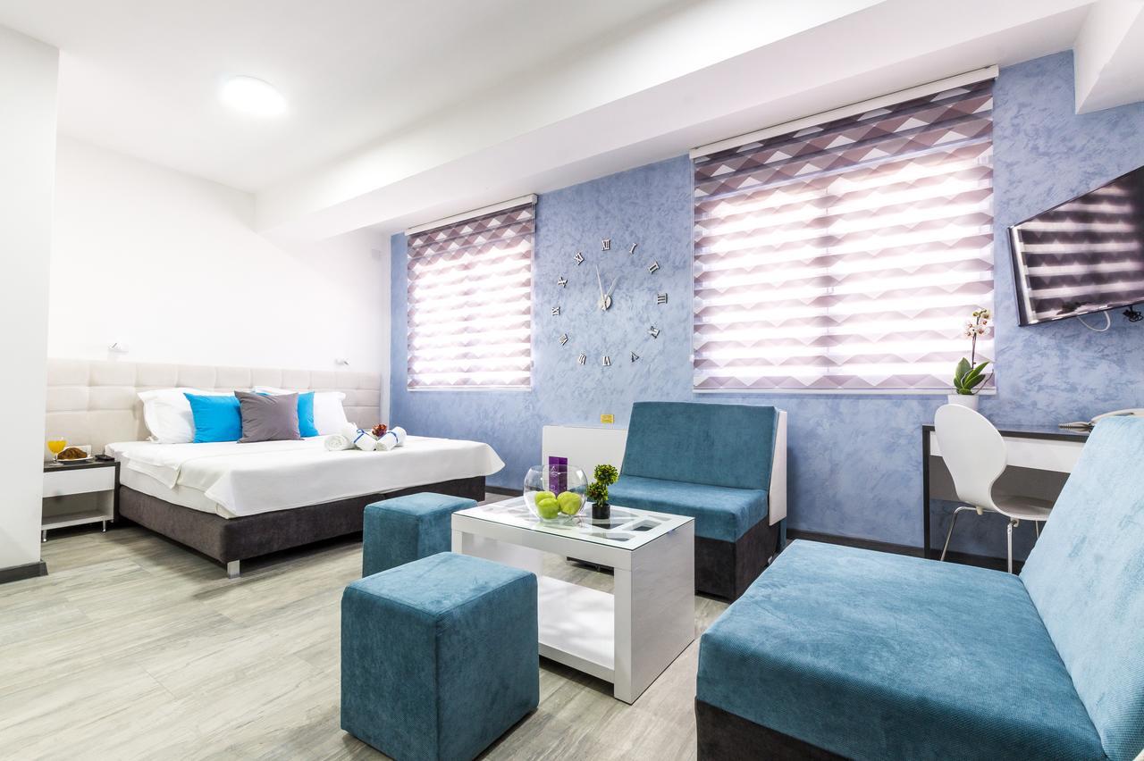Astera Apart Hotel Skopje Exteriör bild